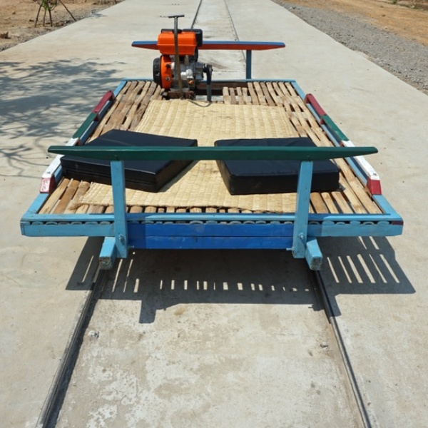 Bamboo train