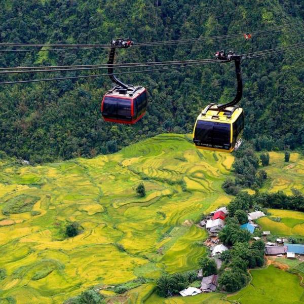 Fansipan mount cable car