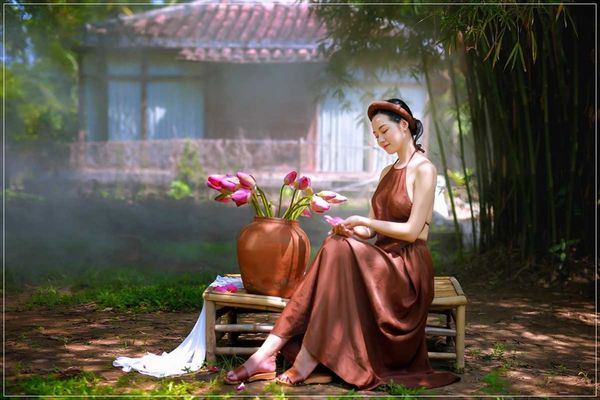 The Vietnam traditional Camisole - Yem