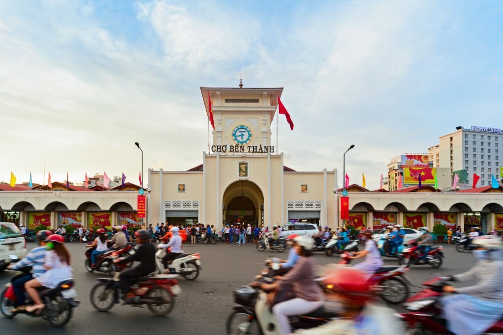 ho chi minh city Ben Thanh market