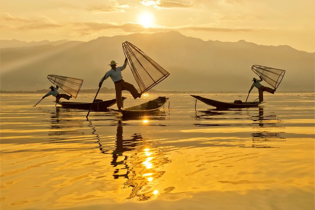 heho, lago Inle