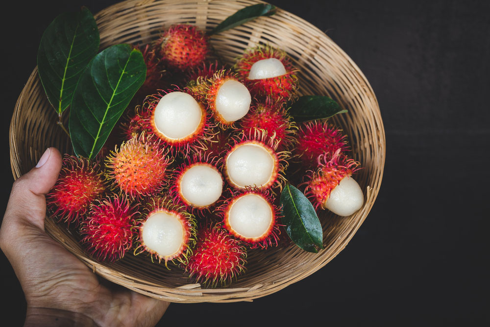 vietnam fruit rambutan